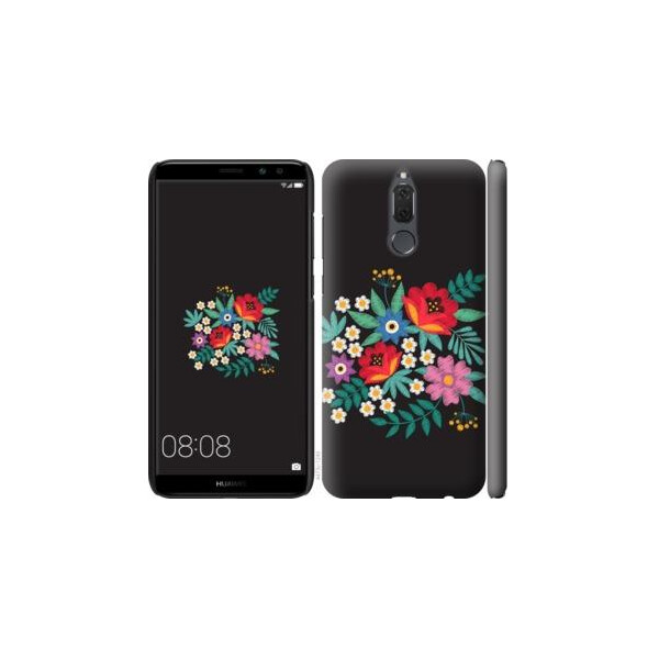 

Чехол на Huawei Mate 10 Lite Вышитые цветы (04798)