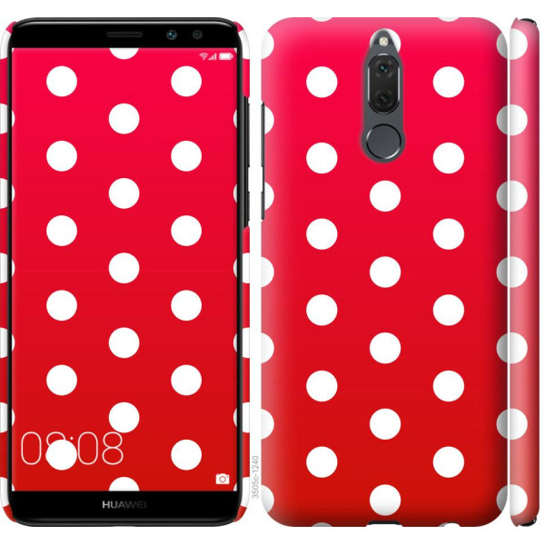 

Чехол на Huawei Mate 10 Lite Градиент, Горошек (04798)