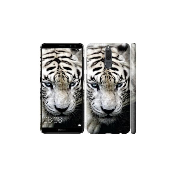 

Чехол на Huawei Mate 10 Lite Грустный белый тигр (04798)