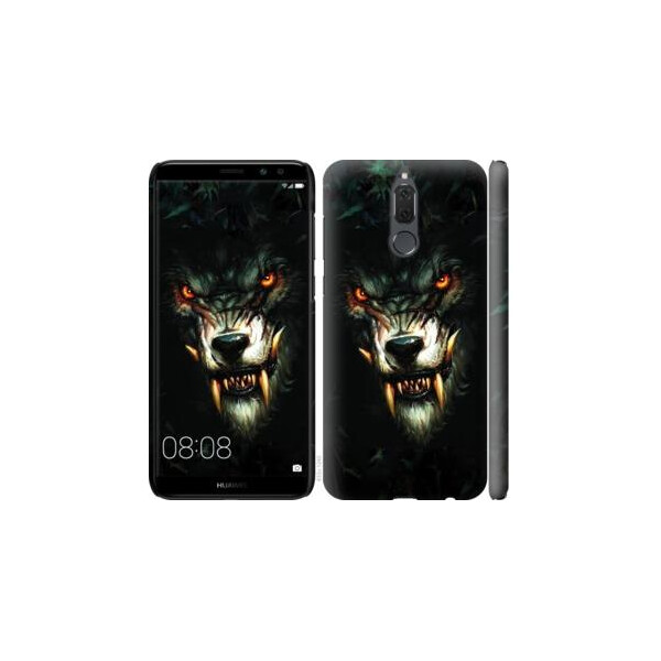 

Чехол на Huawei Mate 10 Lite Дьявольский волк (04798)