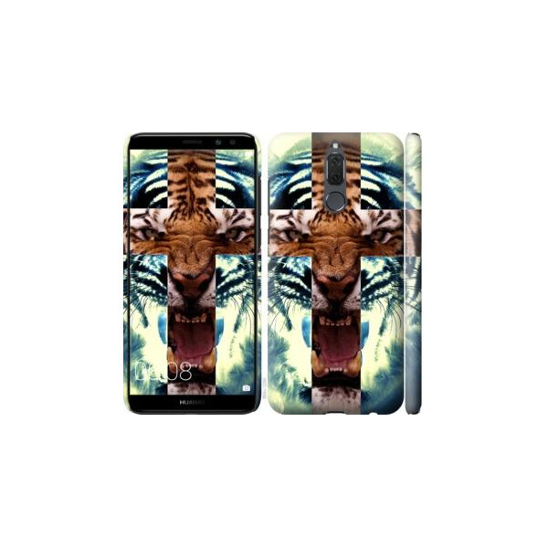 

Чехол на Huawei Mate 10 Lite Злой тигр (04798)