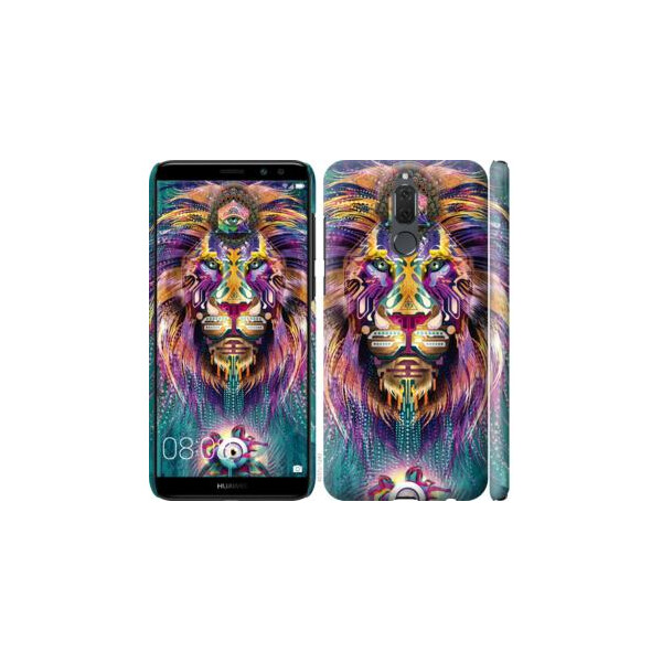 

Чехол на Huawei Mate 10 Lite Люминесцентный лев (04798)