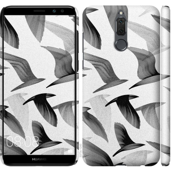 

Чехол на Huawei Mate 10 Lite Птицы 2 (04798)