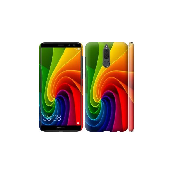 

Чехол на Huawei Mate 10 Lite Радужный вихрь (04798)