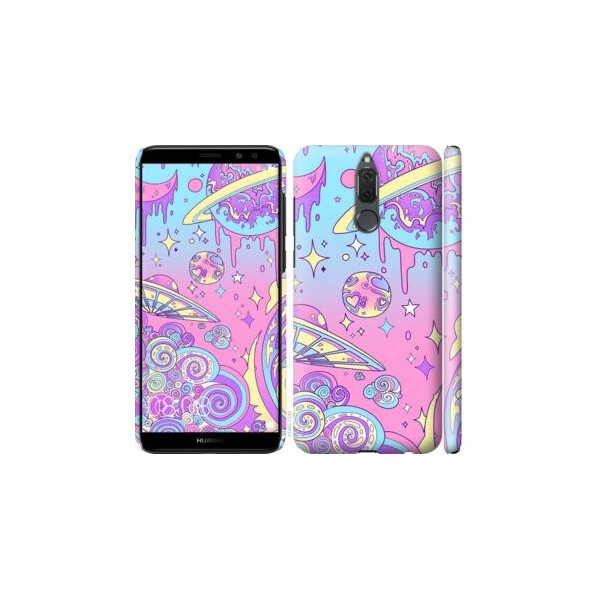 

Чехол на Huawei Mate 10 Lite Розовая галактика (04798)