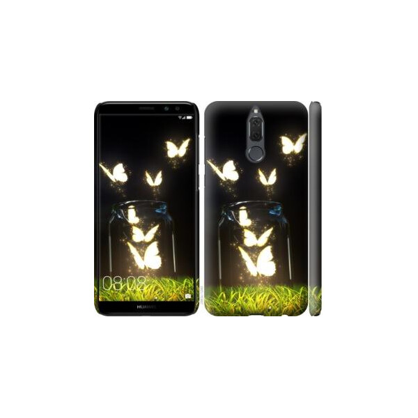 

Чехол на Huawei Mate 10 Lite Светящиеся бабочки (04798)