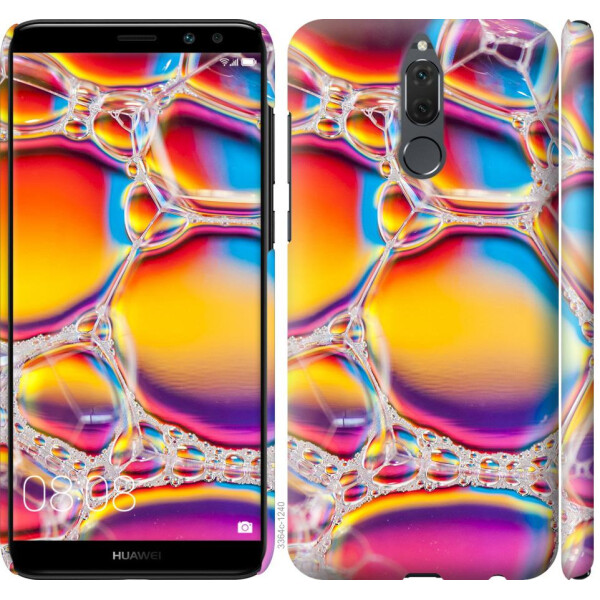 

Чехол на Huawei Mate 10 Lite Цветные пузыри (04798)