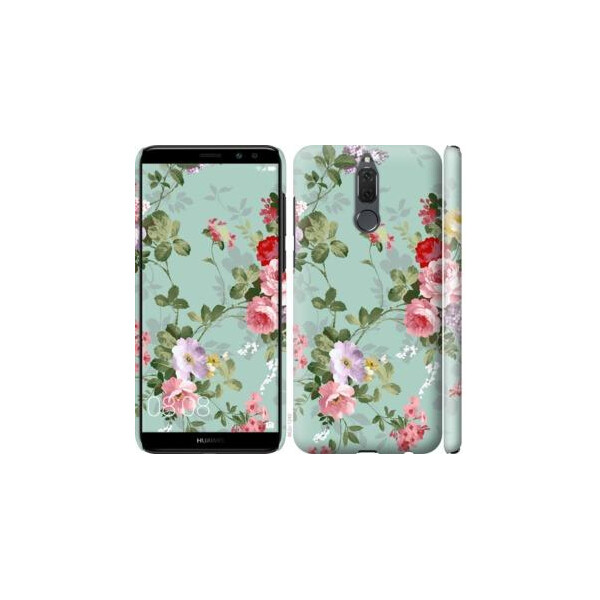 

Чехол на Huawei Mate 10 Lite Цветочные обои 2 (04798)