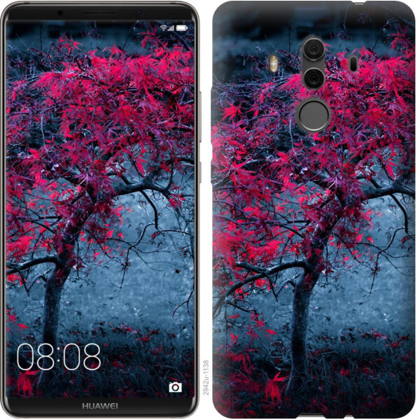 

Чехол на Huawei Mate 10 Pro Дерево с яркими листьями (04798)