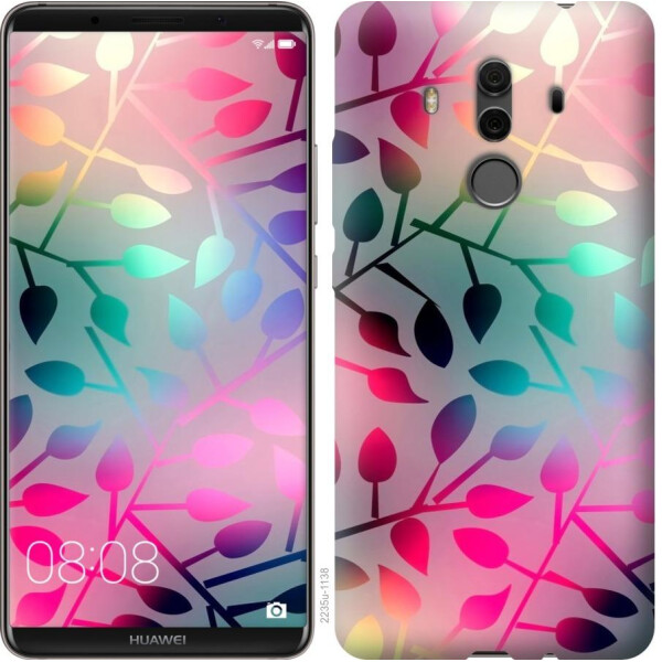 

Чехол на Huawei Mate 10 Pro Листья (04798)
