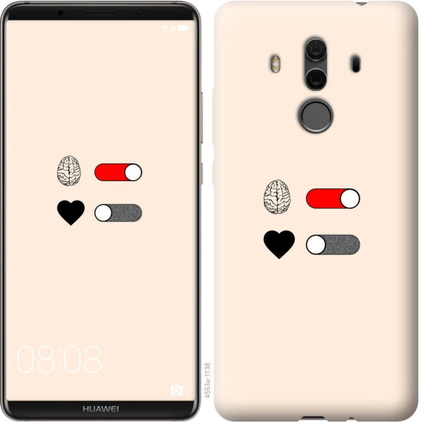 

Чехол на Huawei Mate 10 Pro Любовь и ум (04798)