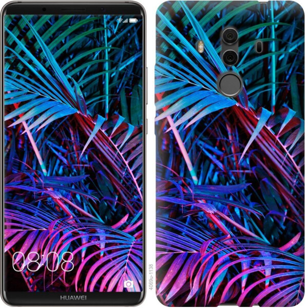 

Чехол на Huawei Mate 10 Pro Папоротник под ультрафиолетом (04798)