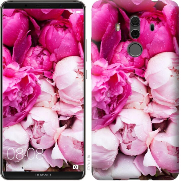 

Чехол на Huawei Mate 10 Pro Розовые пионы (04798)