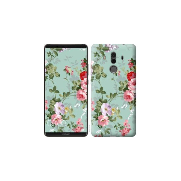 

Чехол на Huawei Mate 10 Pro Цветочные обои 2 (04798)