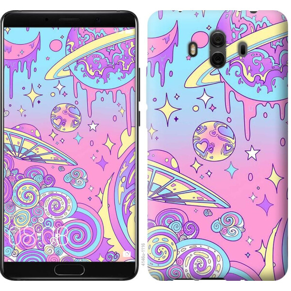 

Чехол на Huawei Mate 10 Розовая галактика (04798)
