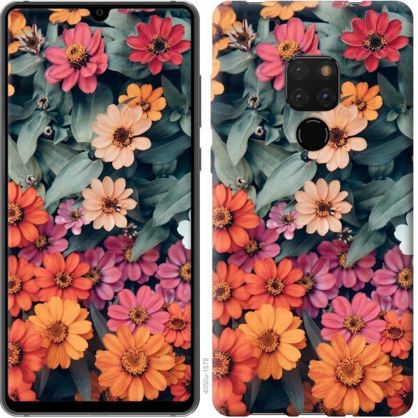 

Чехол на Huawei Mate 20 Beauty flowers (04798)