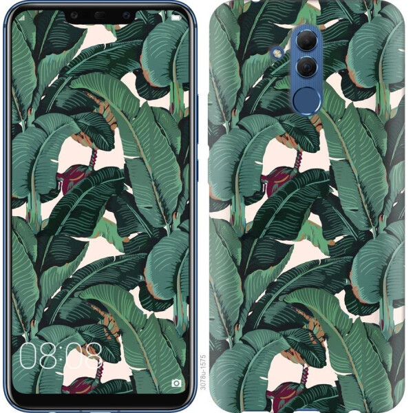 

Чехол на Huawei Mate 20 Lite Банановые листья (04798)