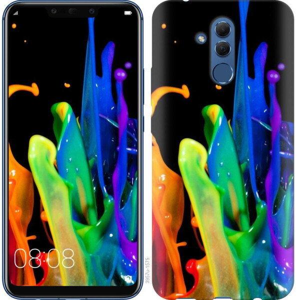 

Чехол на Huawei Mate 20 Lite брызги краски (04798)