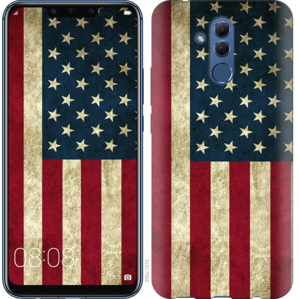 

Чехол на Huawei Mate 20 Lite Флаг США (04798)