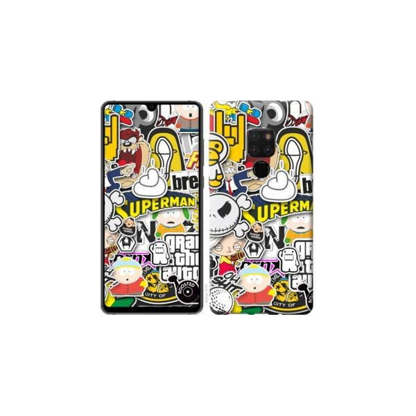 

Чехол на Huawei Mate 20 Popular logos (04798)