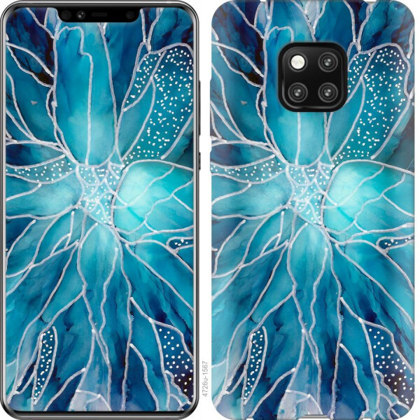 

Чехол на Huawei Mate 20 Pro чернило (04798)