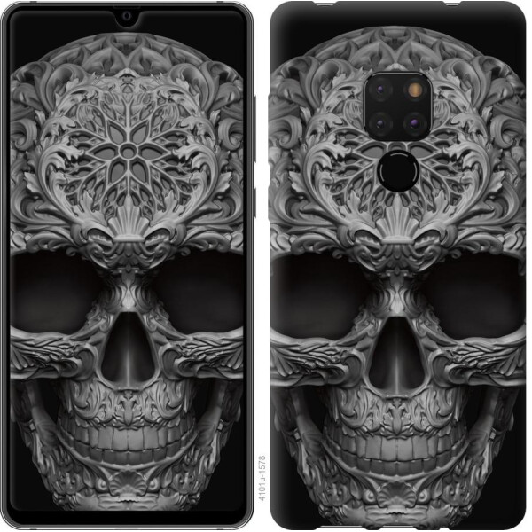 

Чехол на Huawei Mate 20 skull-ornament (04798)