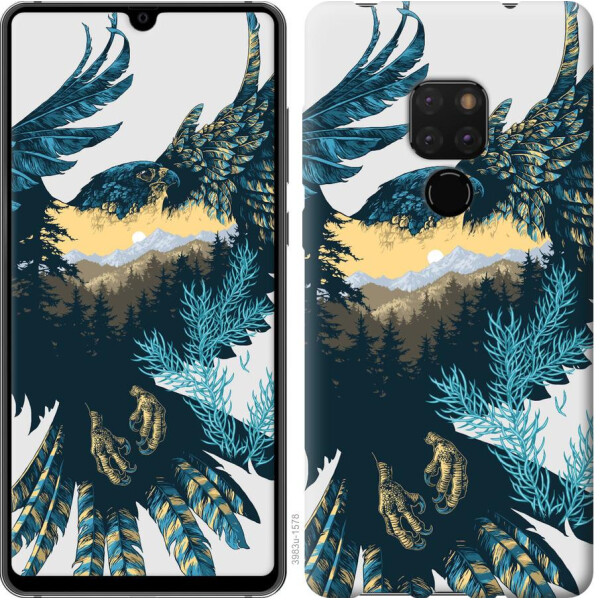 

Чехол на Huawei Mate 20 Арт-орел на фоне природы (04798)