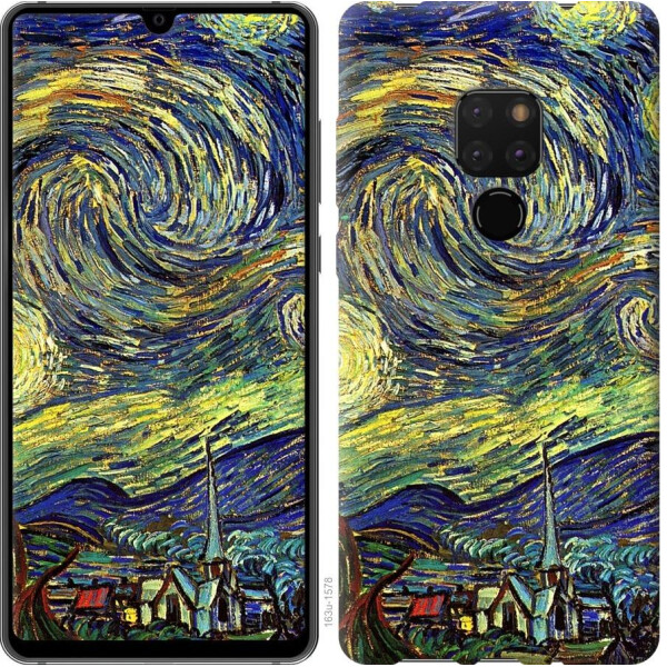 

Чехол на Huawei Mate 20 Винсент Ван Гог. Звёздная ночь (04798)