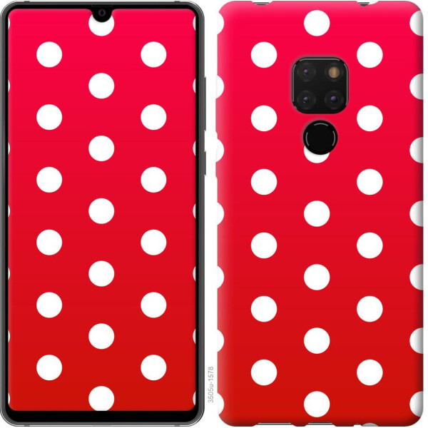 

Чехол на Huawei Mate 20 Градиент, Горошек (04798)