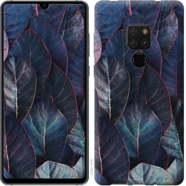 

Чехол на Huawei Mate 20 Листья v3 (04798)