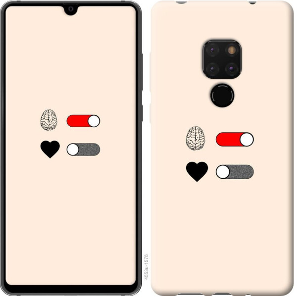 

Чехол на Huawei Mate 20 Любовь и ум (04798)