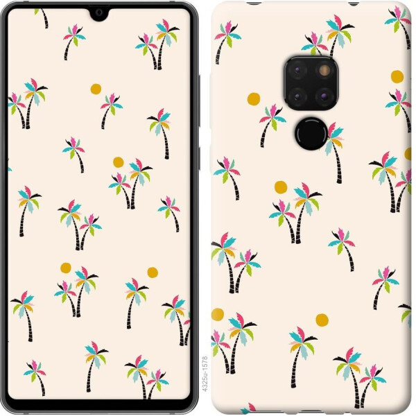 

Чехол на Huawei Mate 20 Пальмочки (04798)