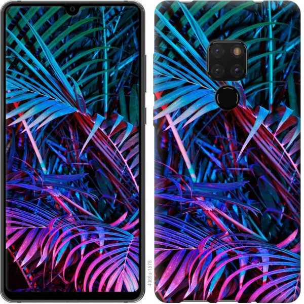 

Чехол на Huawei Mate 20 Папоротник под ультрафиолетом (04798)