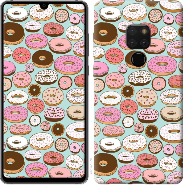 

Чехол на Huawei Mate 20 Пончики в глазури (04798)
