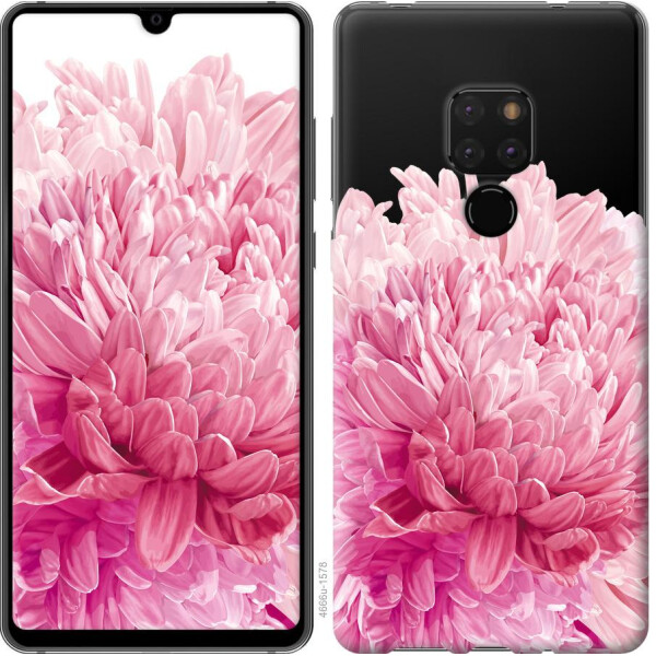 

Чехол на Huawei Mate 20 Хризантема (04798)