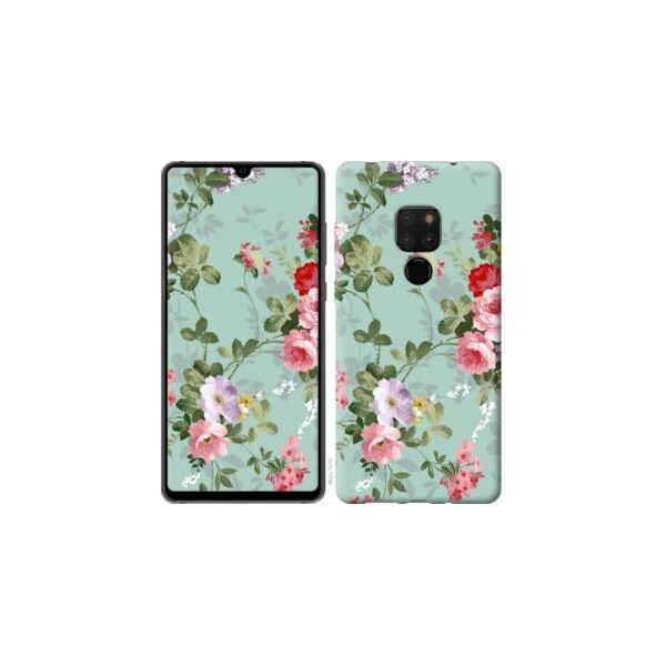 

Чехол на Huawei Mate 20 Цветочные обои 2 (04798)