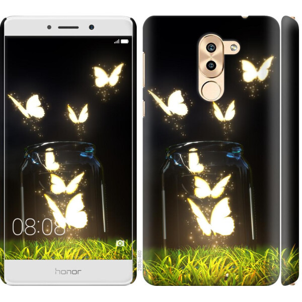 

Чехол на Huawei Mate 9 Lite Светящиеся бабочки (04798)