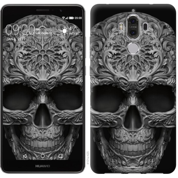 

Чехол на Huawei Mate 9 skull-ornament (04798)