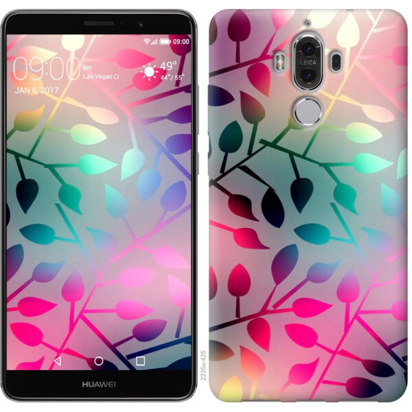 

Чехол на Huawei Mate 9 Листья (04798)