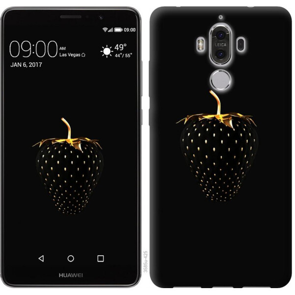 

Чехол на Huawei Mate 9 Черная клубника (04798)