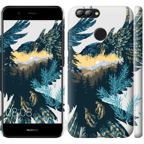 

Чехол на Huawei Nova 2 Арт-орел на фоне природы (04798)