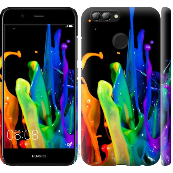 

Чехол на Huawei Nova 2 брызги краски (04798)