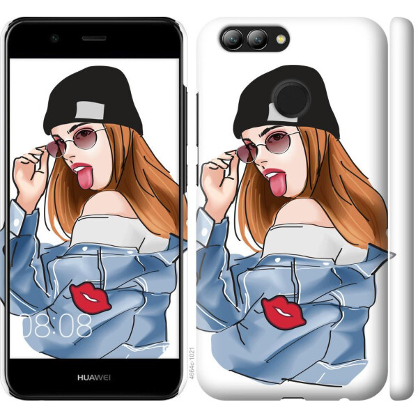 

Чехол на Huawei Nova 2 Девушка v3 (04798)
