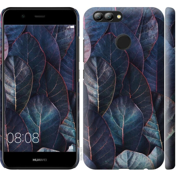 

Чехол на Huawei Nova 2 Листья v3 (04798)