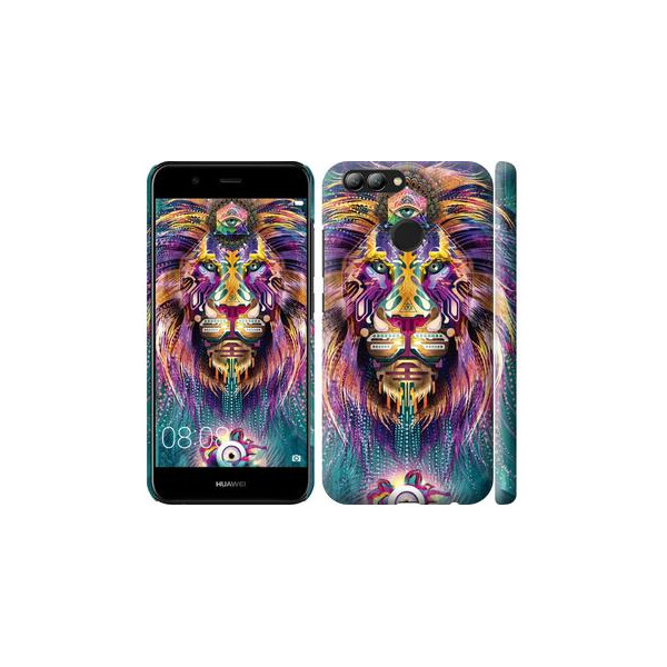 

Чехол на Huawei Nova 2 Люминесцентный лев (04798)