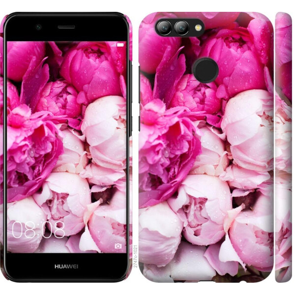 

Чехол на Huawei Nova 2 Розовые пионы (04798)