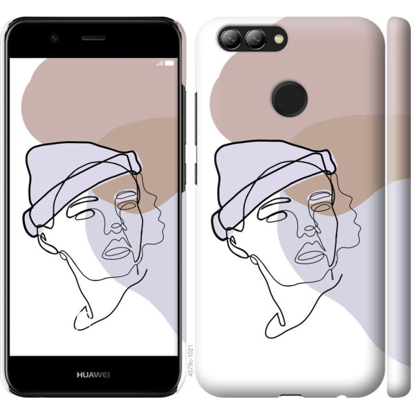 

Чехол на Huawei Nova 2 Силуэт (04798)