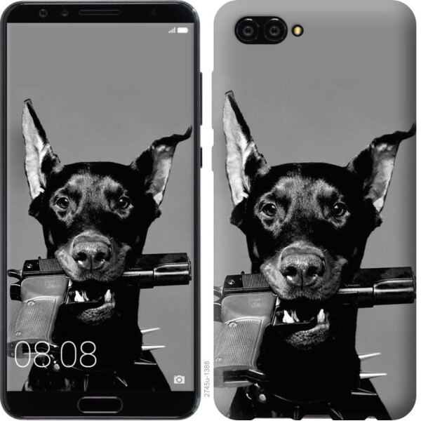 

Чехол на Huawei Nova 2S Доберман (04798)