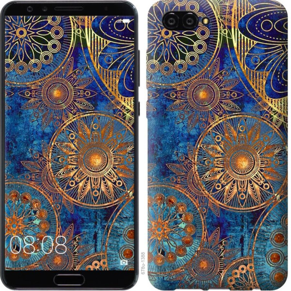 

Чехол на Huawei Nova 2S Золотой узор (04798)