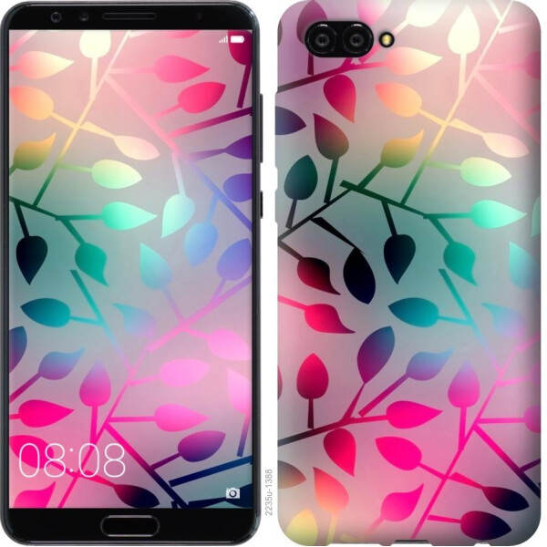 

Чехол на Huawei Nova 2S Листья (04798)